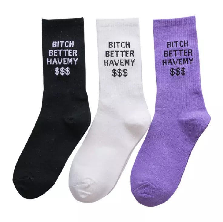 $$$ Jacquard Socks